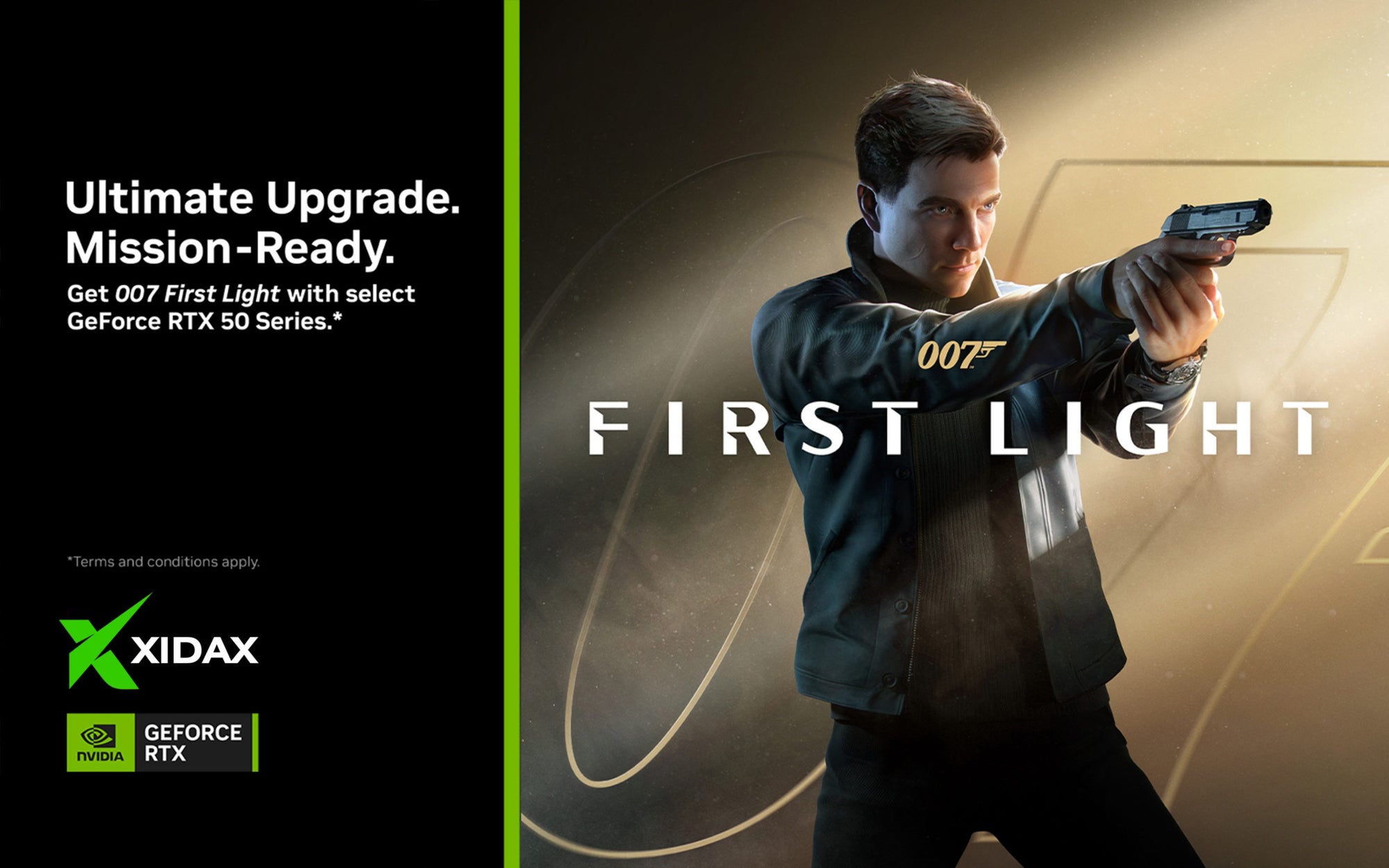 007 First Light NVIDIA bundle banner