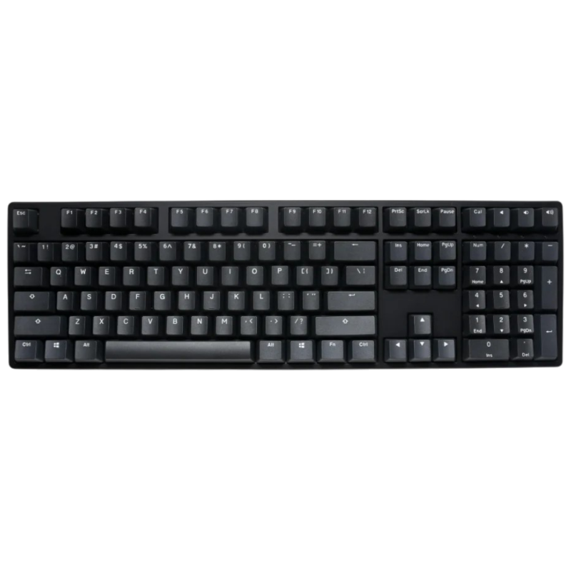 Ducky Origin Phantom Black Red Switch