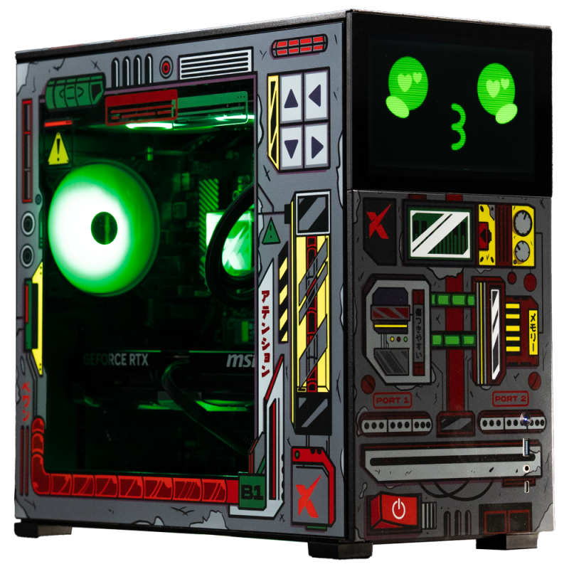 X-BOT XEN BLACK RTX 5080 + R7 9800X3D