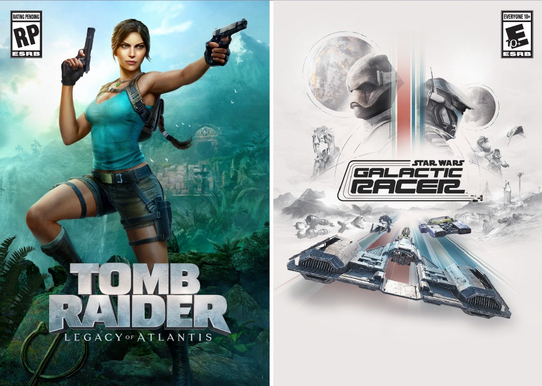 <p>Tomb Raider <em>+ Galactic Racer</em></p>